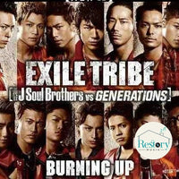 ซีดี J Soul Brothers Vs Generations - Exile Tribe - Burning Up CD VG+