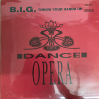 แผ่นเสียง B.I.G. - Throw Your Hands Up Vinyl VG+