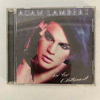 ซีดี Adam Lambert - For Your Entertainment CD NM