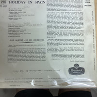 แผ่นเสียง Jose Albeniz And His Orchestra - Your Musical Holiday In Spain Vinyl VG+