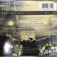 ซีดี Babyface - MTV Unplugged NYC 1997 CD VG+