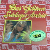 แผ่นเสียง Various - Das Goldene Schlager-Archiv - Die Hits Des Jahres 1965 Vinyl VG+