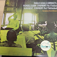 แผ่นเสียง The Marlboro Festival Orchestra - Pablo Casals Conducts No.4 - No.8 Vinyl VG