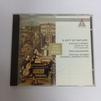 ซีดี Sonnerie, Stephen Stubbs, Andrew Lawrence-King - 'A Gift Of Nature' English Chamber Music Of The 17th Century CD VG+