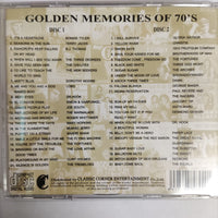 ซีดี Various - Golden Memories Of 70's CD VG+ 2CDs