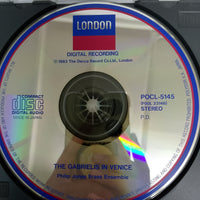 ซีดี Phillip Jones Brass Ensemble - The Gabrielis In Venice CD VG+