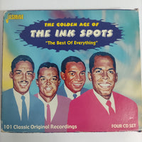 ซีดี The Golden Age Of The Ink Spots - The Best Of Everything CD VG+ 4CDs
