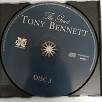ซีดี Tony Bennett - The Great Tony Bennett CD VG+ 3CDs
