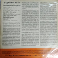แผ่นเสียง Georg Friedrich Händel - Orgelkonzerte Vinyl VG+