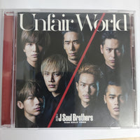 ซีดี 三代目 J Soul Brothers from Exile Tribe - Unfair World CD VG+