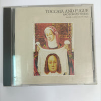 ซีดี Johann Sebastian Bach : Marie-Claire Alain - Toccata And Fugue - Bach Organ Works CD VG+