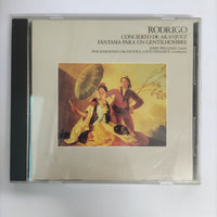 ซีดี Joaquín Rodrigo, John Williams , Philharmonia Orchestra, Louis Frémaux - Concierto De Aranjuez / Fantasia Para Un Gentilhombre CD VG+
