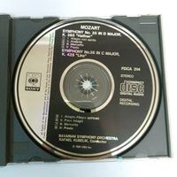 ซีดี Wolfgang Amadeus Mozart, Rafael Kubelik, Symphonie-Orchester Des Bayerischen Rundfunks - Symphony No.35 "Haffner" / Symphony No.36 "Linz" CD VG+