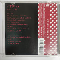 ซีดี Kumi Koda - 4 Times CD VG+ 1CD 1DVD