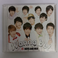 ซีดี BOYS AND MEN - Wanna Be! CD VG+