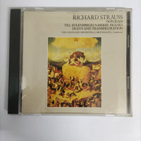 ซีดี Richard Strauss, The Cleveland Orchestra, Lorin Maazel - Don Juan / Till Eulenspiegel's Merry Pranks / Death And Transfiguration CD VG+