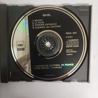 ซีดี Maurice Ravel, Orchestre National De France, Lorin Maazel - Bolero / La Valse / Rapsodie Espagnole / Alborada Del Gracioso CD VG+