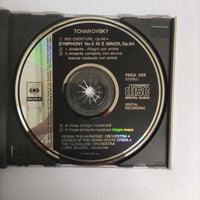 ซีดี Pyotr Ilyich Tchaikovsky, The Cleveland Orchestra, Lorin Maazel - Symphony No.5 In E Minor, Op.64 / 1812 Overture, Op.49 CD VG+