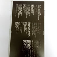 ซีดี B'z - Don't Leave Me CD VG+