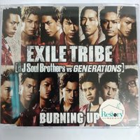 ซีดี J Soul Brothers Vs Generations - Exile Tribe - Burning Up CD NM