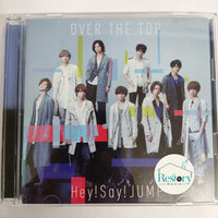 ซีดี Hey! Say! Jump - Over The Top CD NM 1CD 1DVD