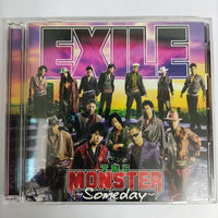 ซีดี Exile - The Monster Someday CD VG+ 1CD 1DVD