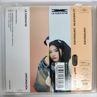 ซีดี Le Sserafim - Unforgiven CD VG+