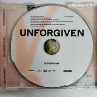 ซีดี Le Sserafim - Unforgiven CD VG+