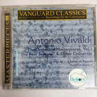 ซีดี Various - Antonio Vivaldi - Vanguard Classics Recordings For The Connoisseur Vol.1 CD VG+ 2CDs