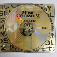 ซีดี Kis-My-Ft2 - Music Colosseum CD VG 1CD 1DVD