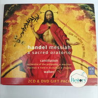 ซีดี George Friedrich Handel - Messiah A Sacred Oratorio CD VG+ 2CDs 1DVD