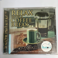ซีดี Various - Relax With A Coffee Break CD VG+