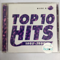 ซีดี Various - Top 10 Hits 1980-1989 CD G+