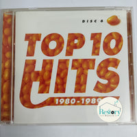ซีดี Various - Top 10 Hits 1980-1989 CD VG+