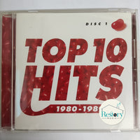 ซีดี Various - Top 10 Hits 1980-1989 CD VG