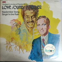 แผ่นเสียง Various - The Best Collection Of Popular Music Love Sounds Forever Vinyl VG+