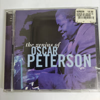 ซีดี Oscar Peterson - The Genius Of Oscar Peterson CD VG+ 2CDs