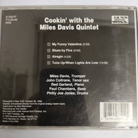 ซีดี The Miles Davis Quintet - Cookin' With The Miles Davis Quintet CD VG+