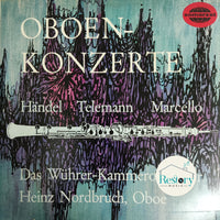 แผ่นเสียง Various - Heinz Nordbruch Oboe - Das Wührer Kammerorchester - Leitung Friedrich Wührer Vinyl VG+