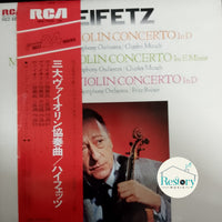 แผ่นเสียง Various - Heifetz - Beethoven Violn Concerto ind Vinyl VG+ 2LPs