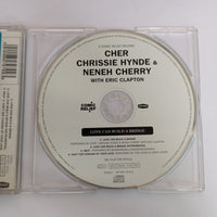 ซีดี Cher Chrissie Hynde & Neneh Cherry With Eric Clapton - Love Can Build A Bridge CD VG+