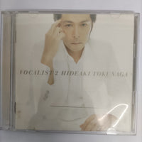 ซีดี Hideaki Tokunaga - Vocalist 2 CD VG+ 1CD 1DVD