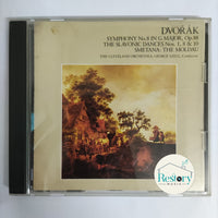 ซีดี GEORGE SZELL, The Cleveland, Smetana - DVORAK Symphony No.8 In G Major Op.88 CD VG+