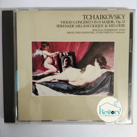 ซีดี ZUBIN MEHTA, Israel Philhamonic, Pinchas Zukerman - Tchaikovsky Violin Concerto In D Major Op.35 CD VG+