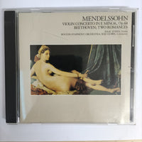ซีดี SEIJI OZAWA, Boston Symphony, Isaac Stern - Mendelssohn Violin Concerto In E Minor Op.64 CD VG+