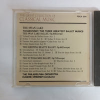 ซีดี EUGENE ORMANDY, The Philadelphia, Tchaikovsky - The Swan Lake Theree Greatest Ballet Musics CD VG