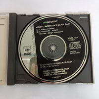 ซีดี ZUBIN MEHTA, Israel Philhamonic, Pinchas Zukerman - Tchaikovsky Violin Concerto In D Major Op.35 CD VG+