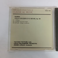 ซีดี ZDENEK KOSLER, Czech Philhamonic, Tsuyoshi Tsutsumi - DVORAK Cello Concerto In B Minor Op.104 CD VG+