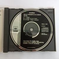 ซีดี ZDENEK KOSLER, Czech Philhamonic, Tsuyoshi Tsutsumi - DVORAK Cello Concerto In B Minor Op.104 CD VG+