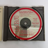 ซีดี EUGENE ORMANDY, The Philadelphia - Blue Danube Waltz Johann Strauss Concert CD VG+